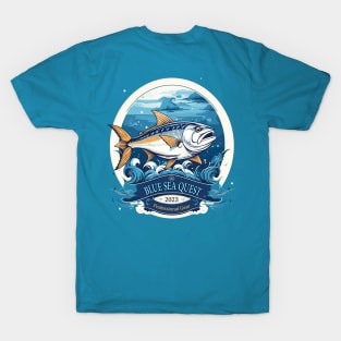 Blue Sea Quest Brand Pro Gear 2023 T-Shirt